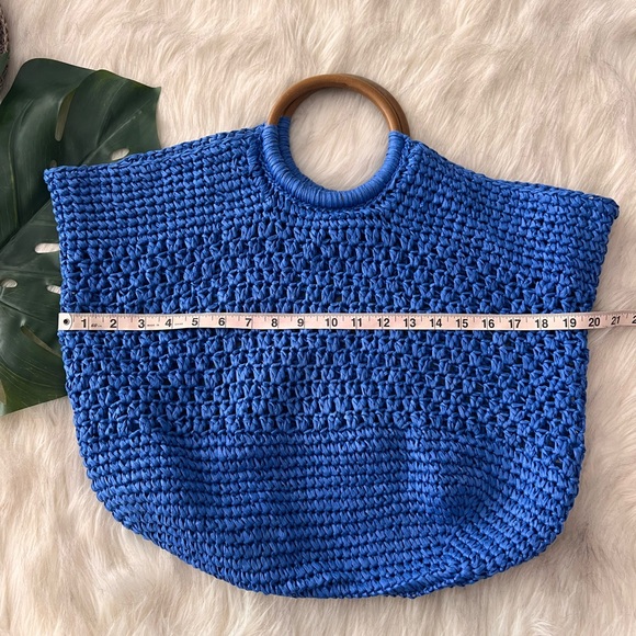 Oversized straw tote! - Picture 5 of 8